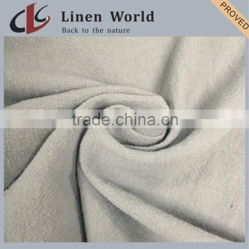 4.5s*4.5s High Quality Plain Dyed Linen Viscose Fabric