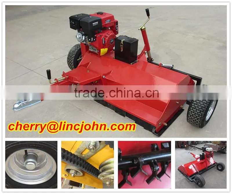 1500 cutting width atv grass cutting machine
