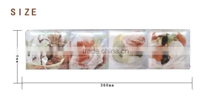 inkjet ceramic relief decor border/listello macthing wall tile length 260/300/350mm