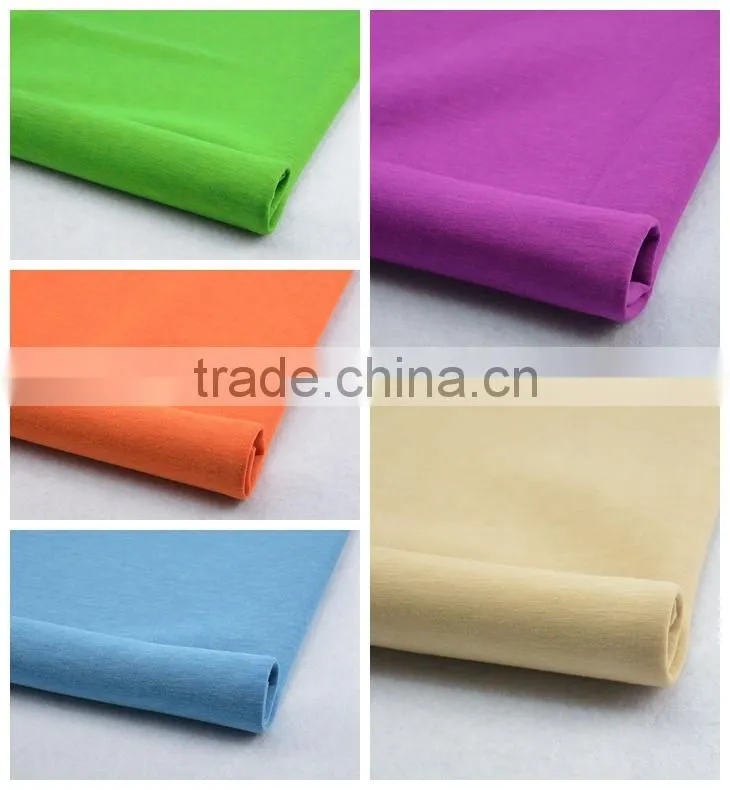 Jiufan Textile 2015 Hot Sale Knit Polyester Ryaon Spandex Sandwich Scuba Fabric For Garment