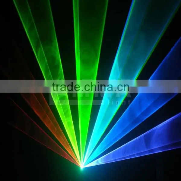professional lighting 3D effect ILDA 3000mw-6000MW rgb animation laser is available