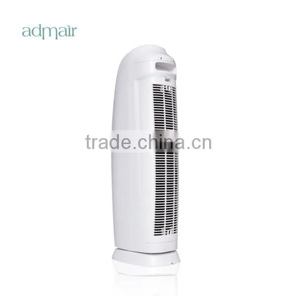 High CADR air purifier with True HEPA, Negative ionizer and UV Sanitizer, 28 inch tower