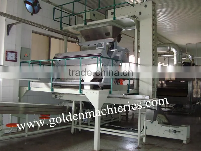 Optical High Efficiency LED Peanut Color Sorter Color Sorting Machine