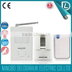 Main Product Direct factory supply with competitive price wireless waterproof lowes funny electronic music doorbell flashlight