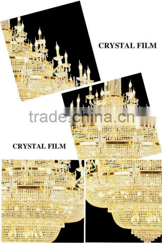 2016 Hotel Lobby Gold Chandelier Lamp Big Modern Crystal Chandeliers for High Ceiling