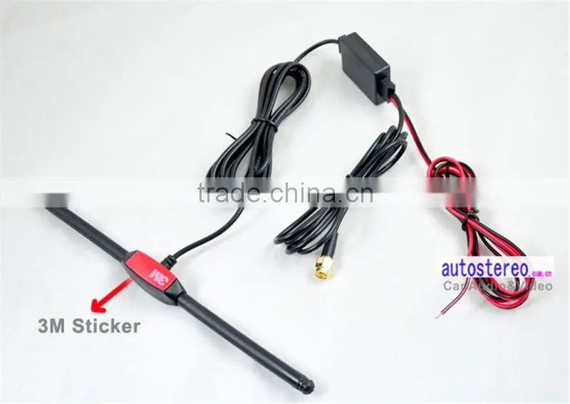Auto Digital TV Tuner Receiver Antenna Aerial Amplifier SMA DVB-T Signal Booster