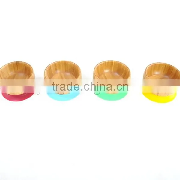 Bamboo Decorative Lightweight Sturdy Salad and Fruit Bowl
