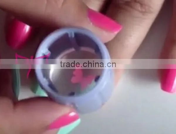 2016 new nail stamper,clear jelly nail stamper,transparent nail stamper