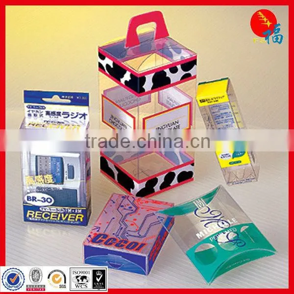 plastic folding box clear