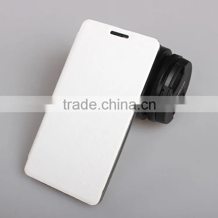 Phone accessories pu leather flip cover case for nokia lumia 730/640