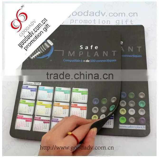 The style of the glass bottle cap design EVA mouse pad