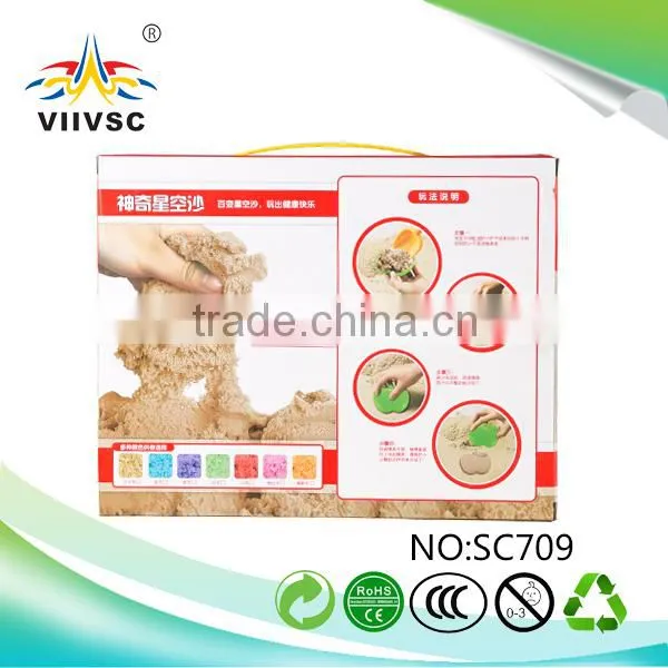 Factory supply strong packing 6 pcs sand toys for kids wholesale price