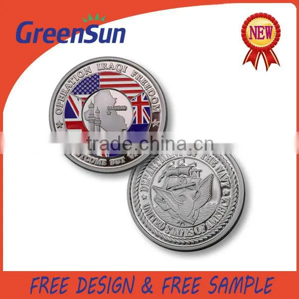 Newest Metal Souvenir Silver Coin Replica
