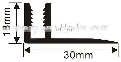 PVC reducer trim//laminate ramp//Laminate adaptation