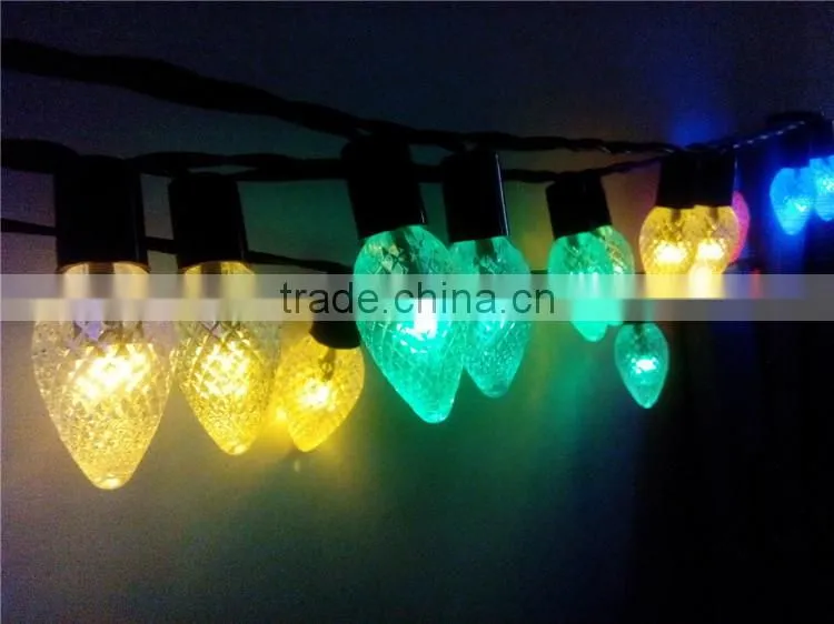 christmas decoration/christmas light with pendants-strawberry