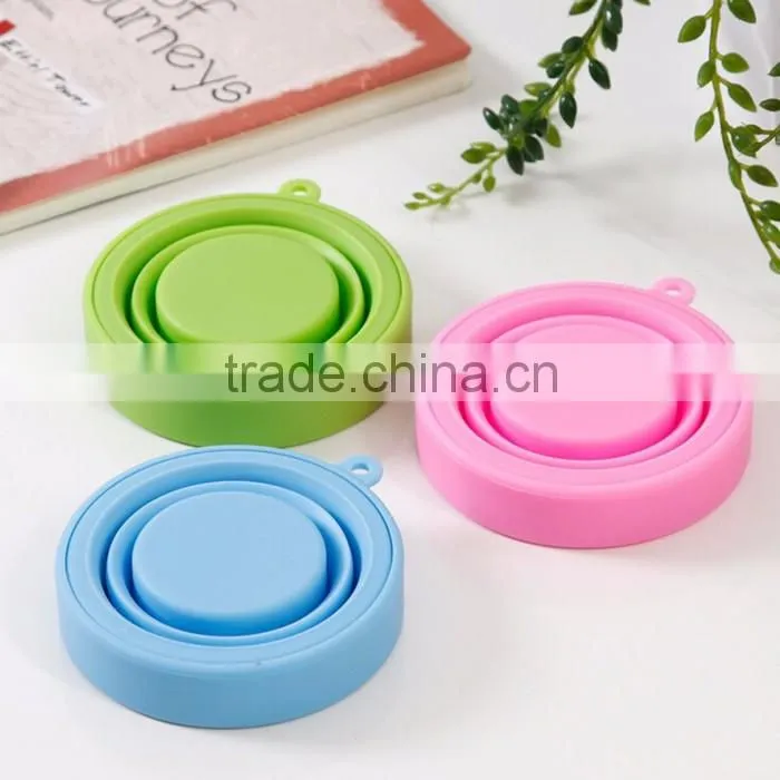 BPA Free silicone folding cup,Heat Resistance silicone folding cup,FDA/LFGB Standard silicone folding cup