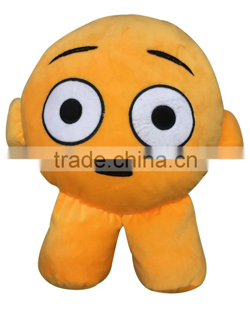 Wholesale Custom Kid New Design Emoji Cartoon Charater Plush Stuff Toys