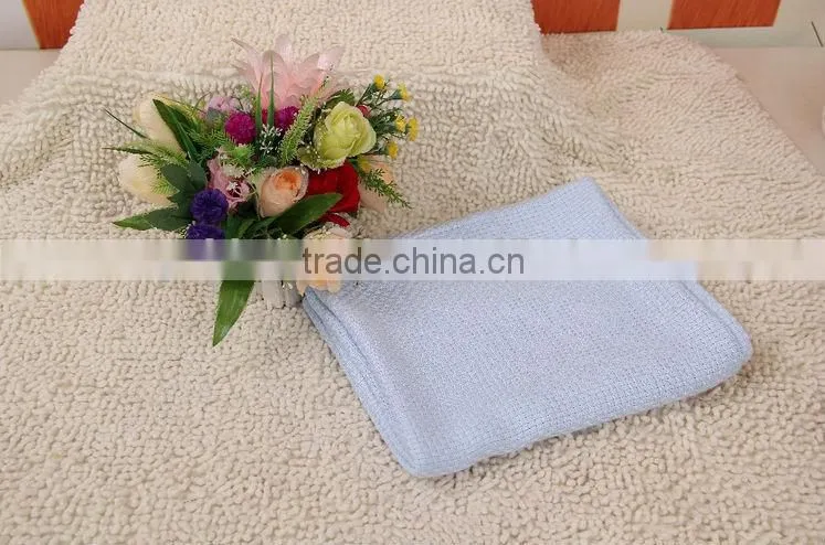 waffle weave bamboo blanket