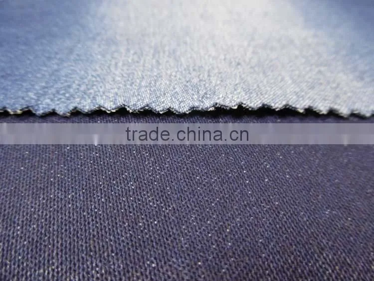 stain finished cotton/spandex,cotton/poly denim fabric stocklot PE12-D1605608
