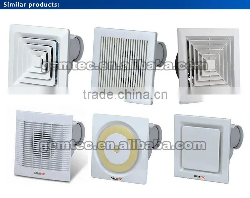 Ceiling Exhaust Fan 220V 50Hz for Bedroom Bathroom