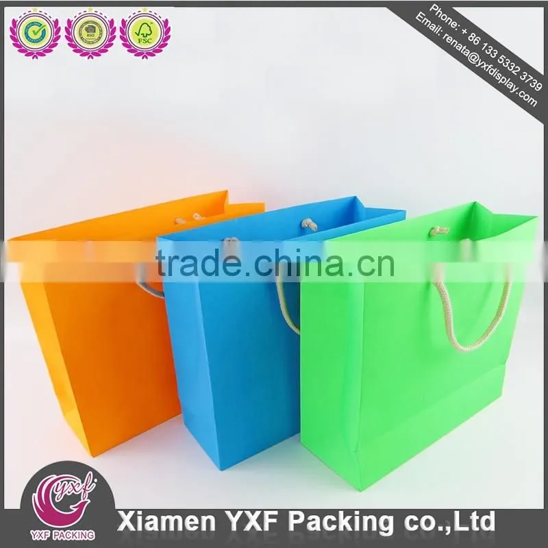 Twist Handle Bags Colored Black Handle Gift Bags