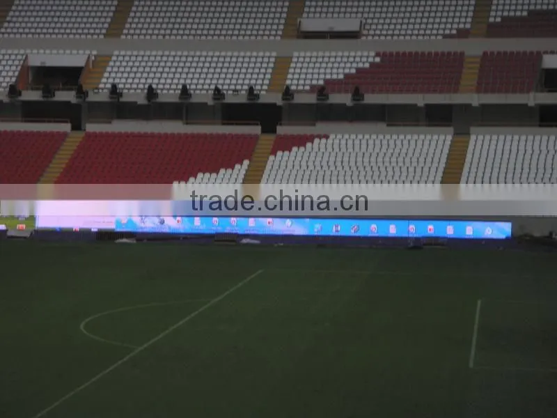 Good quality giant stadium advertising perimeter led screen display led billboard