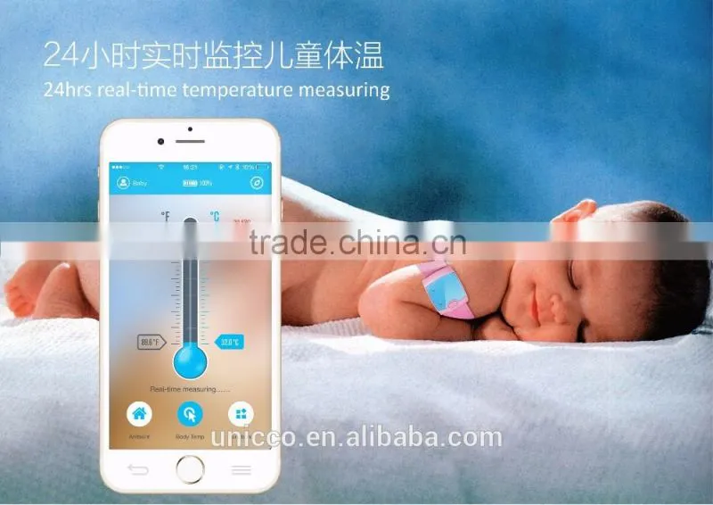 Ambient temperature Thermometer APP real time monitor