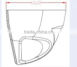 Side View Vechile Mounted infrared Camera QH-MC512C