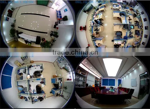 360 degree fisheye 960P camera
