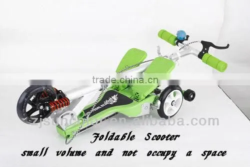 New products three wheel dual pedal scooter for wholesale