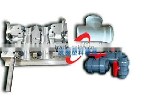 Free designing plastic injection pipe fitting tooling