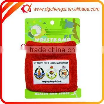 Cheap Custom Cotton Sweat Wristband