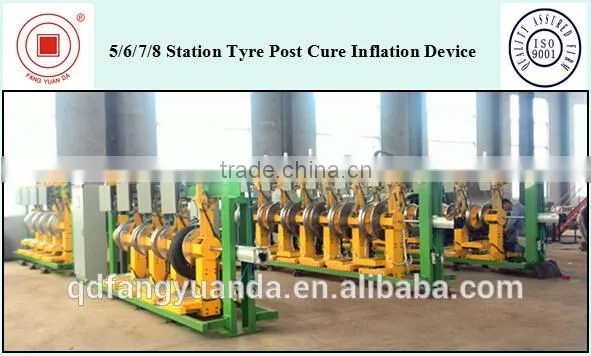 Tyre Post Cure Inflation Device with Customized Station Number