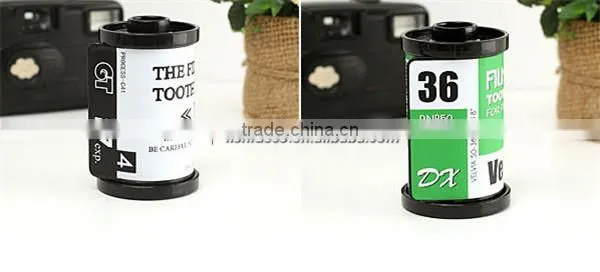 Roll Film Style Plastic Toothpick Holder