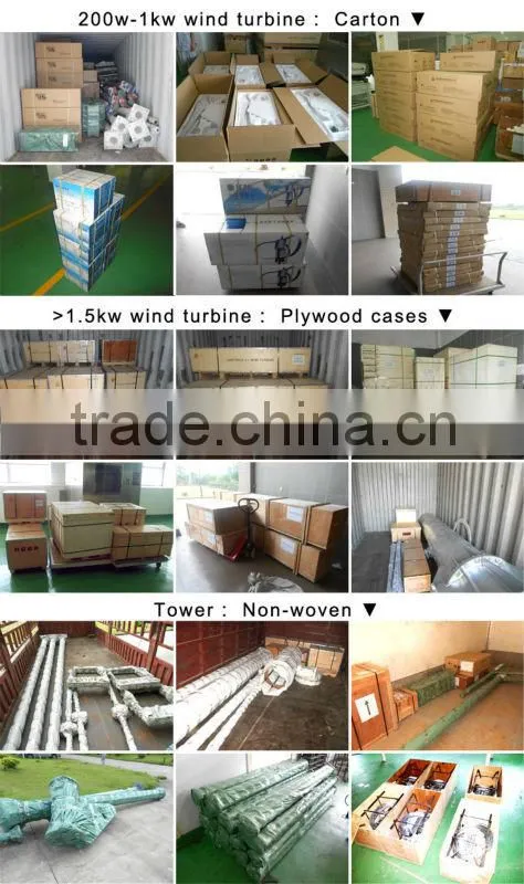 200w mini wind turbine vertical axis wind turbine generators