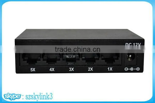 Mini 5 Port Gigabit Switch / 5Port 10/100/1000Mbps Gigabit Ethernet Network Switch