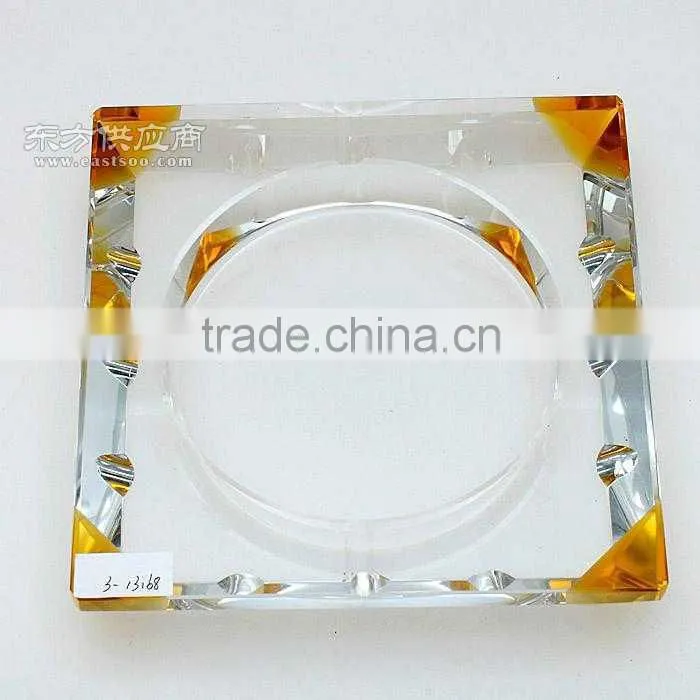 wholesale antique crystal ashtray for promotional gift