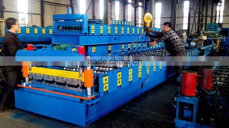 IBR roof roll forming machine/ aluminum roof panels