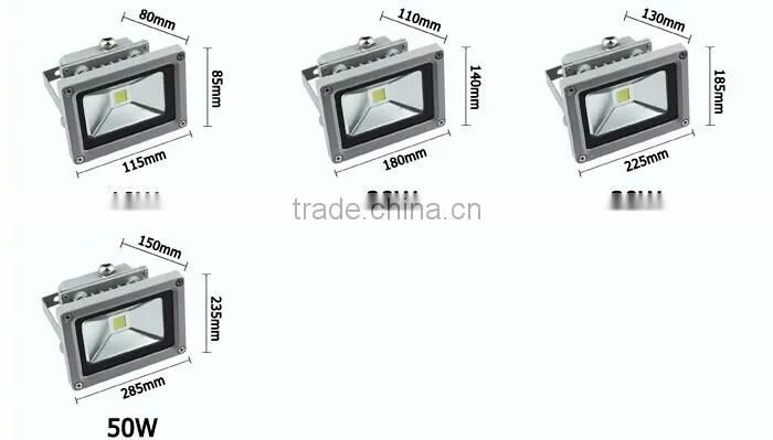 High power 50w led flood light outdoor,waterproof ip65 led flood light