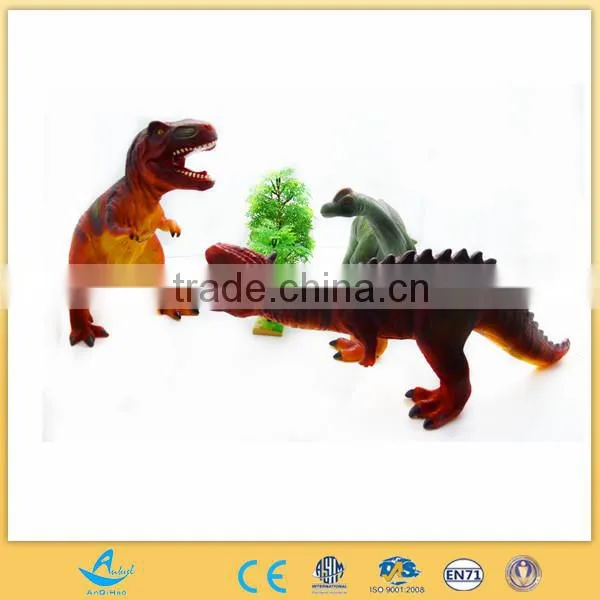 small size plastic pvc realistic dinosuar figure model toy stegosaurus figure model toy vinyl pvc animal toy