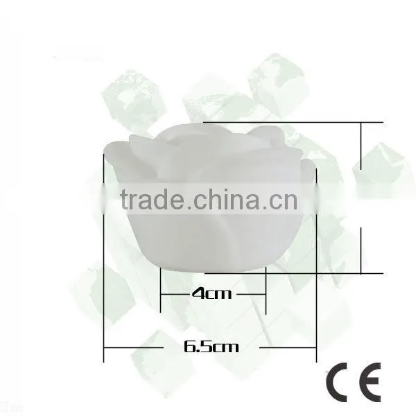 rose shape LED light candle
