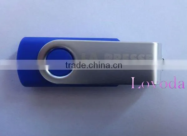 popular promotion Swirling USB drive with your logo printing /LFN-011