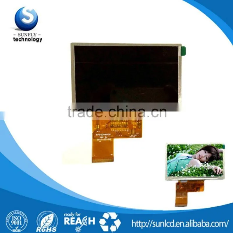 tft 4.3 inch lcd 480x272 dots 4.3 inch tft lcd
