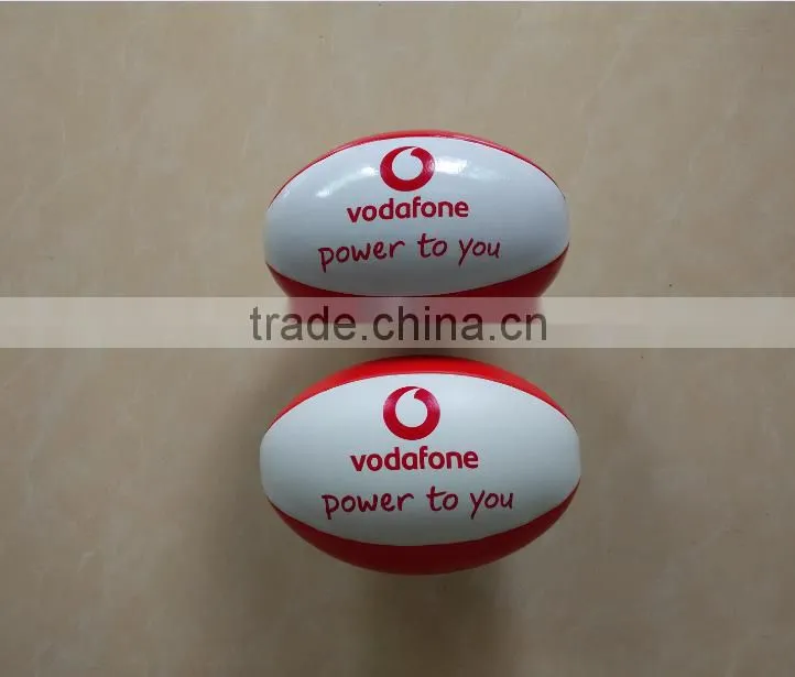 cheap price PU custom rugby ball