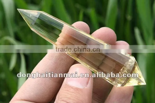 High Quaility Natural Clear Topaz Vogel Crystal Healling