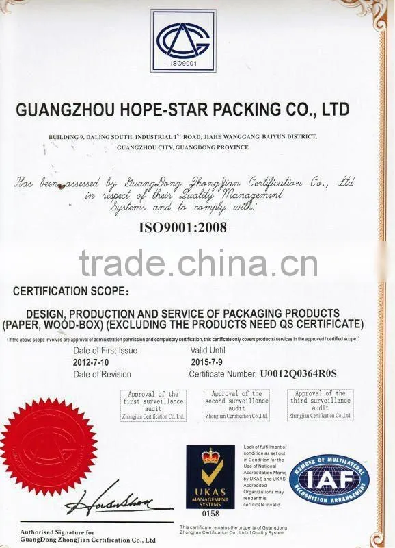 OEM new products folding paper box wholesale on alibaba china