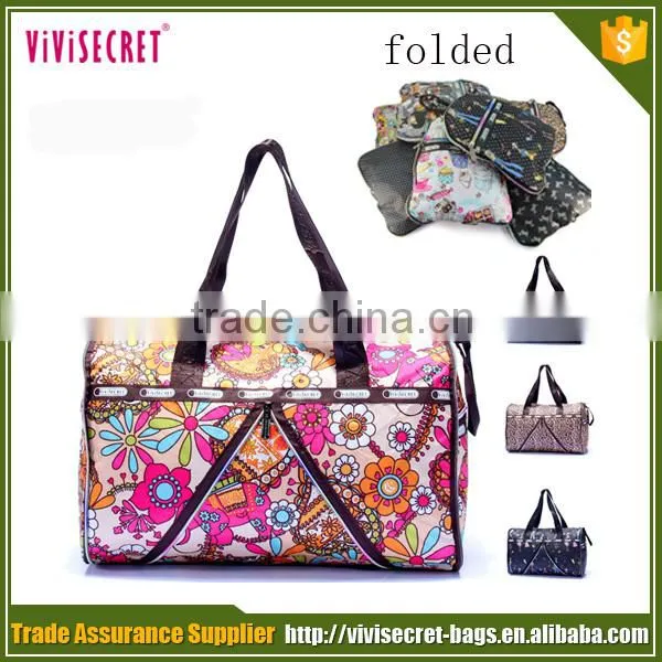 vivisecre New travel product nylon cartoon luggage travel bag online