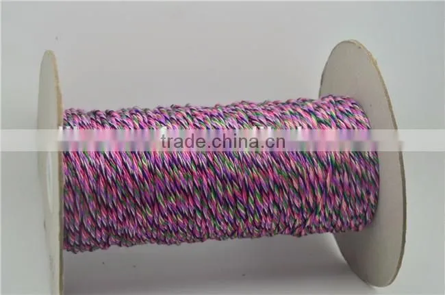 Colorful Twisted Rope,Cotton Twine,Cotton Rope