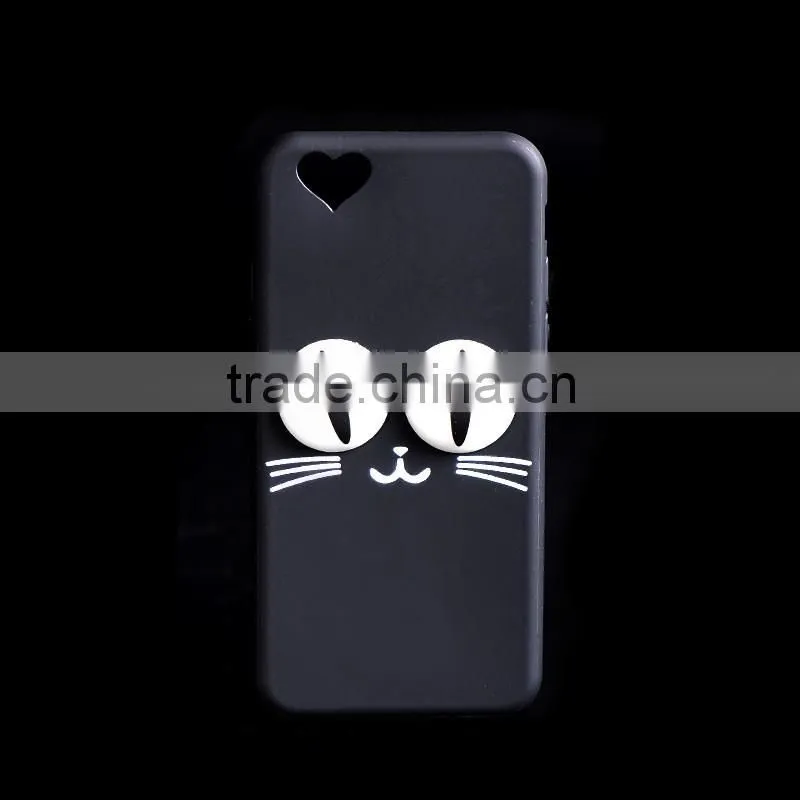 Lovely Cartoon Universal 3D TPU Silicone Phone Case For iPhone 6 6S