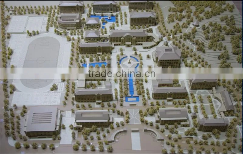 1/700 College planning building Architectural Scale Model Maker